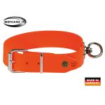 AKAH Schweißhalsung Biothane orange 
