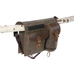 Ansitztasche Wollfilz + Leder 