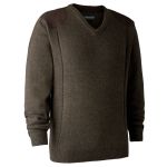 Deerhunter Sheffield V‑Pullover braun 