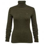 Deerhunter Damen Rollkragen-Pullover dkl.grün 