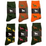 Krawattendackel Hirschsocken viele Farben 