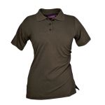 Hubertus Damen Poloshirt braun 