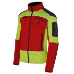 PSS X-treme Arctic Faserpelz Jacke rot/gelb 