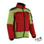 PSS X-treme Arctic Kinder Fleecejacke rot/gelb 