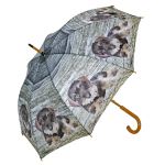 Regenschirm mit Dackel-Motiv 