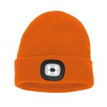 LED Strickmütze Malix orange 