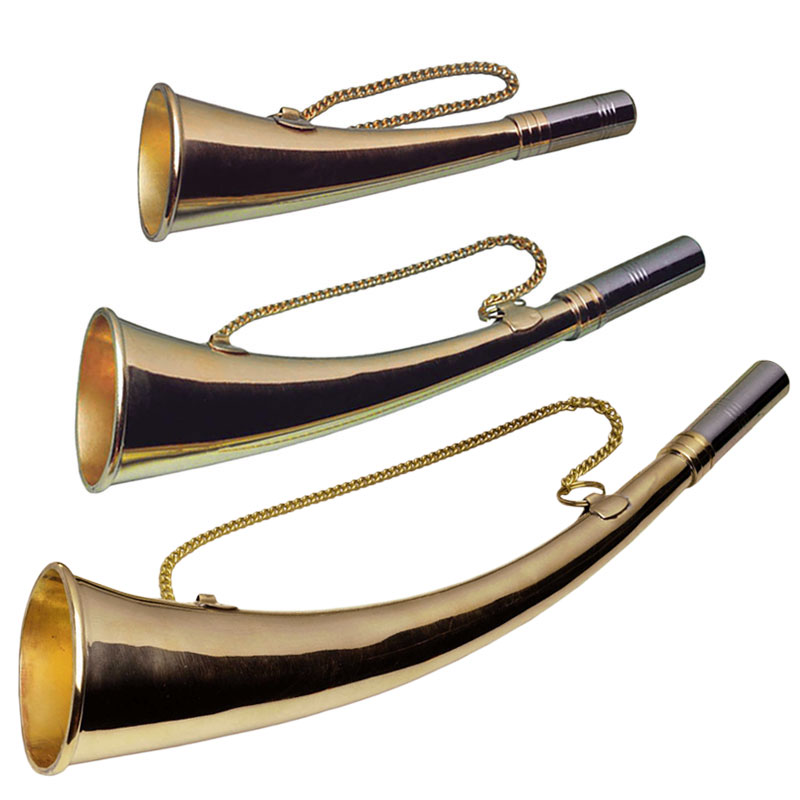 Jagd Signalhorn aus Messing