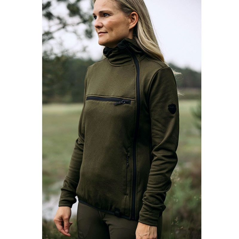 Northern Hunting Saga Damen Fleecejacke grün | Oldenburger Jagdcenter