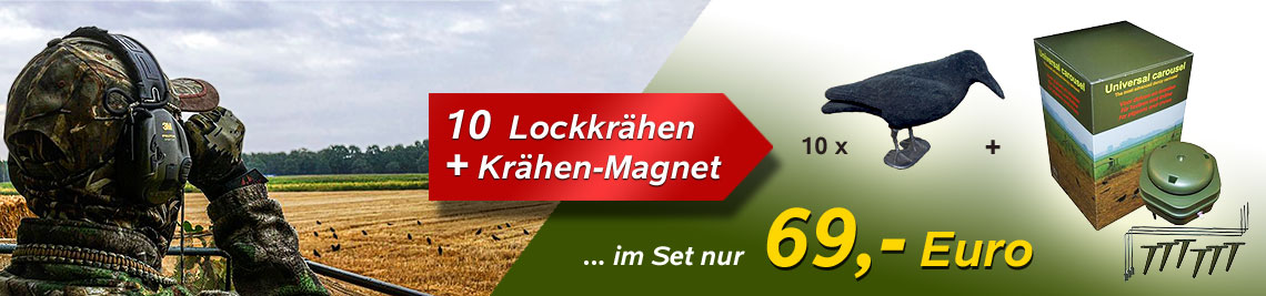 Krähenjagd & Lockkrähen