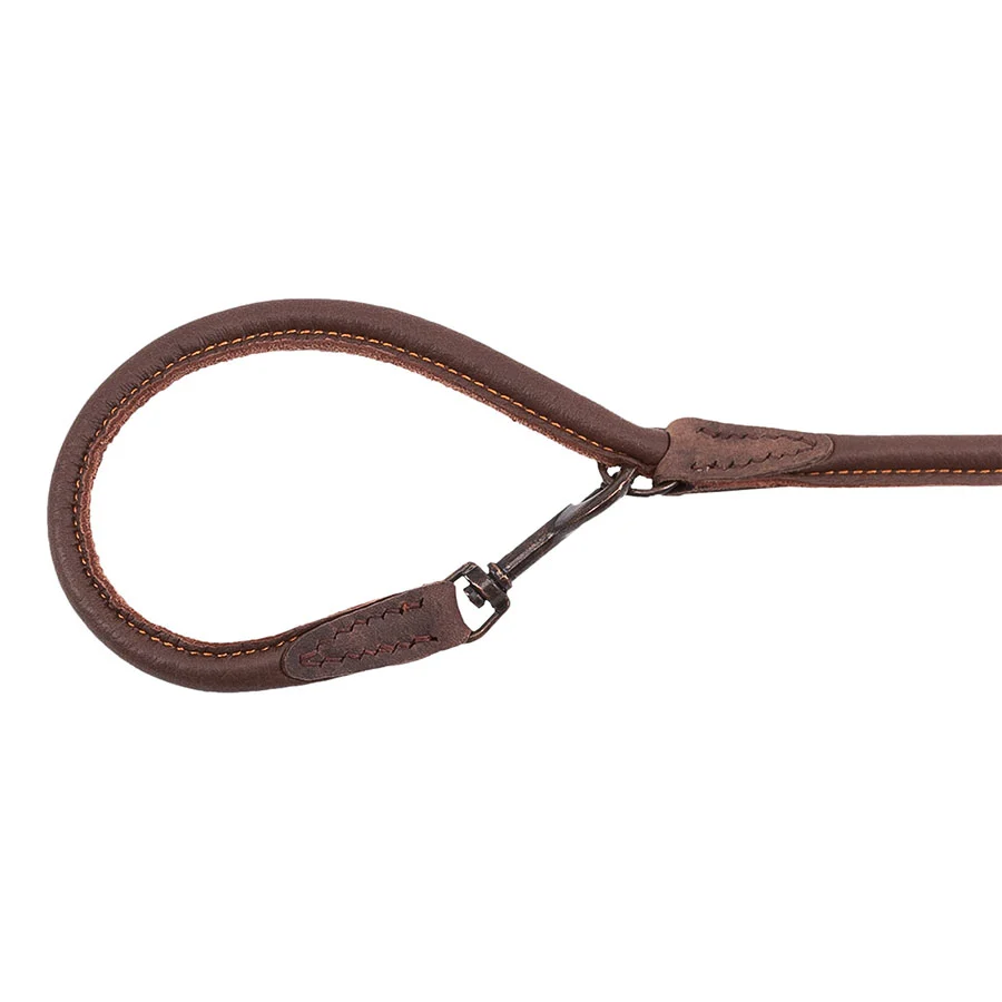 AKAH Elchleder Hundeleine 135 cm – Bild 2