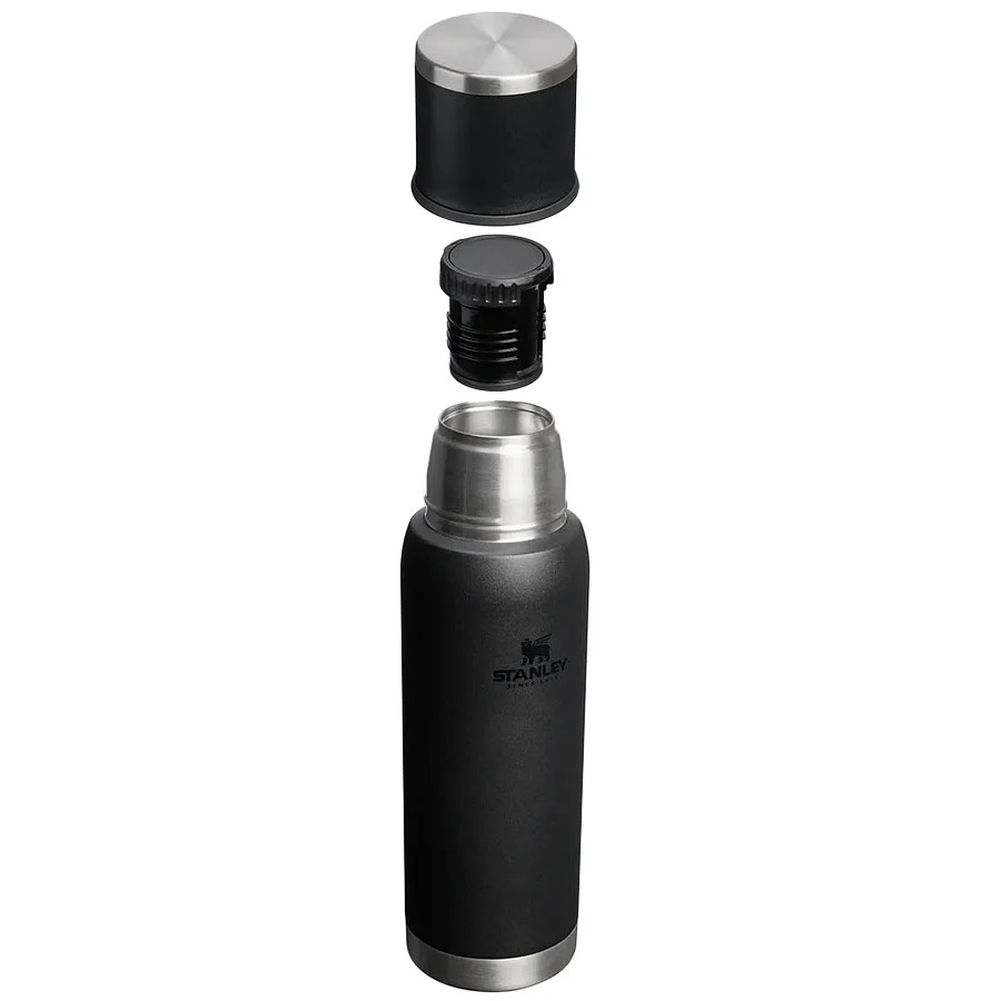 Stanley Adventure Vakuum-Isolierflasche 1 L schwarz – Bild 3