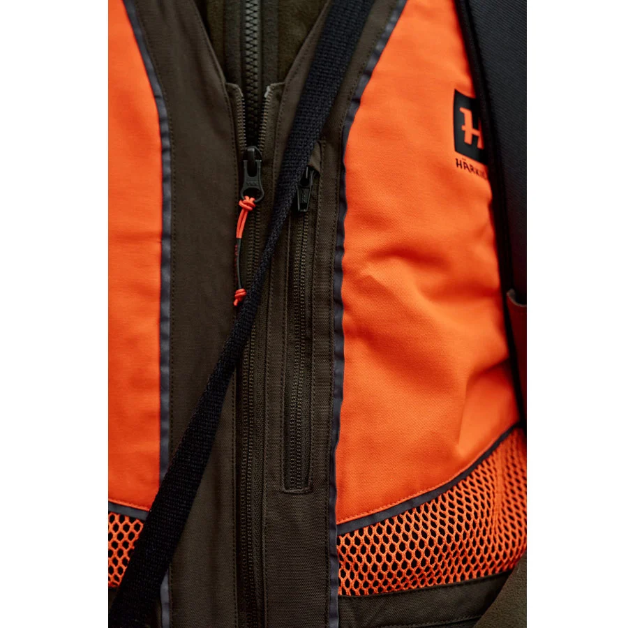 Härkila Wildboar Pro Drückjagd Weste orange – Bild 4