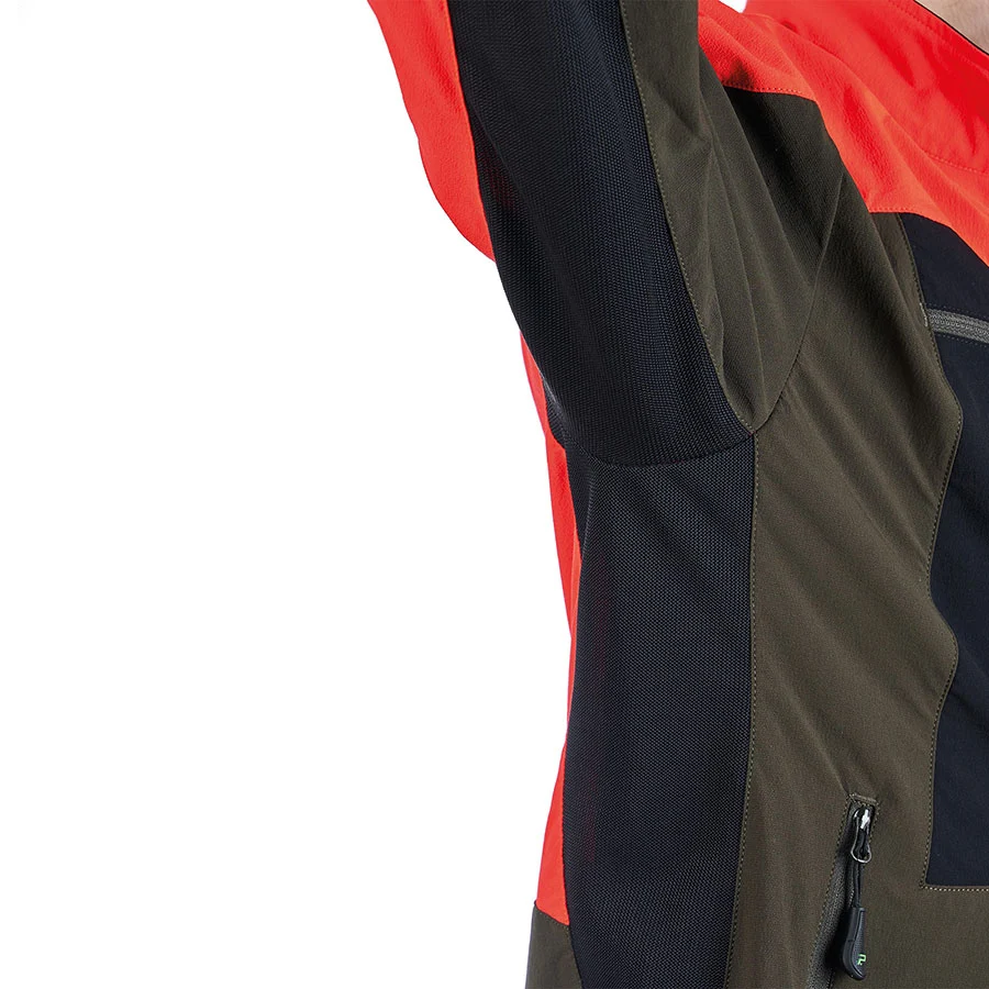 PSS X-treme Breeze Sommer-Jagdjacke signalrot-grün – Bild 3