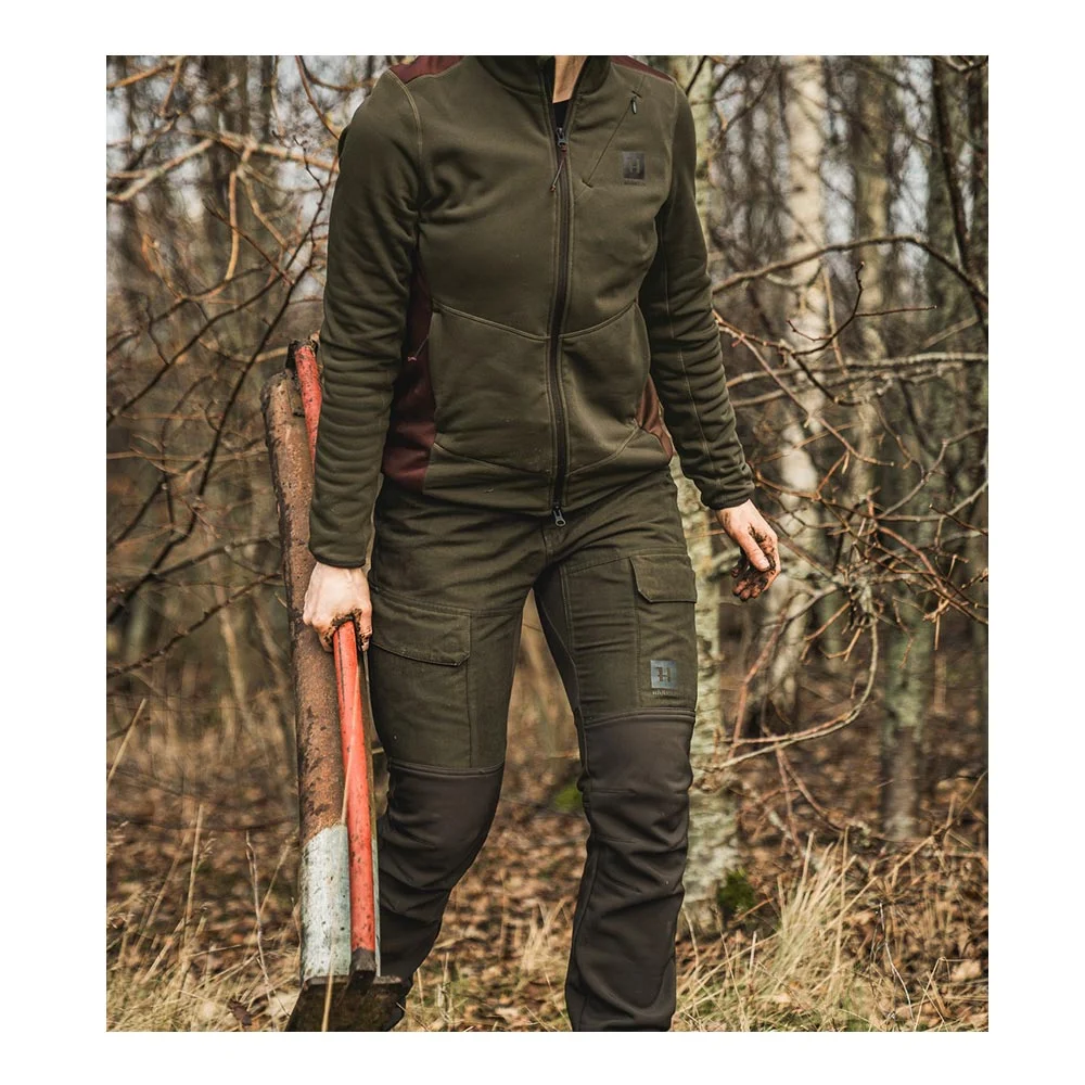 Härkila Scandinavian Damenhose grün-braun – Bild 6