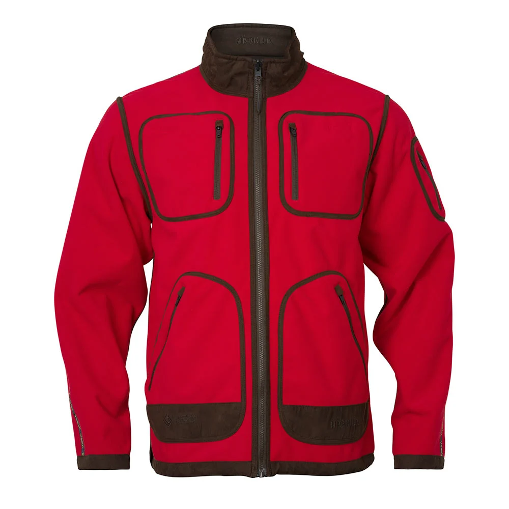 Härkila Kamko Regal Jacke wendbar rot-braun – Bild 2