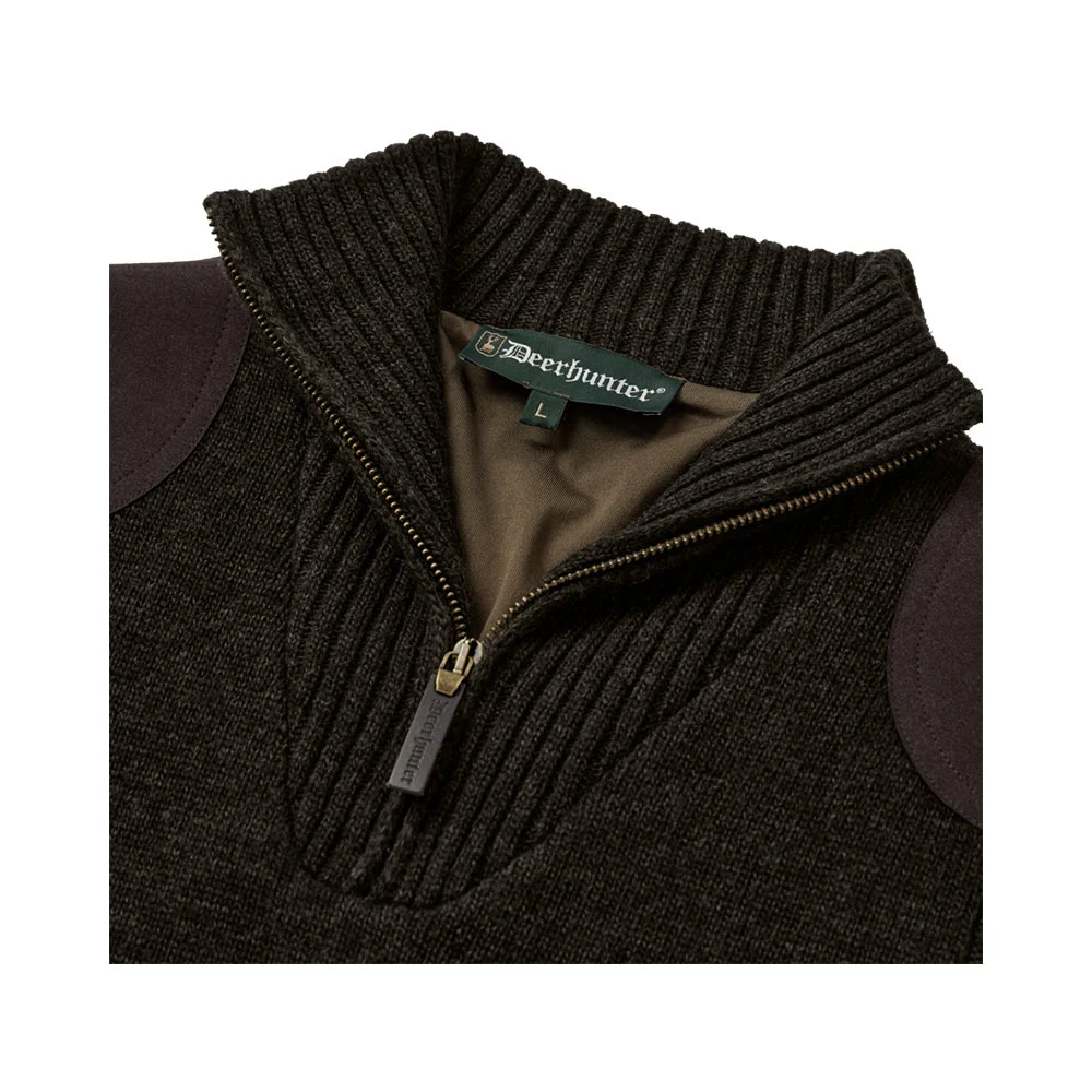 Deerhunter Stormliner Strickpullover Finley braun – Bild 3