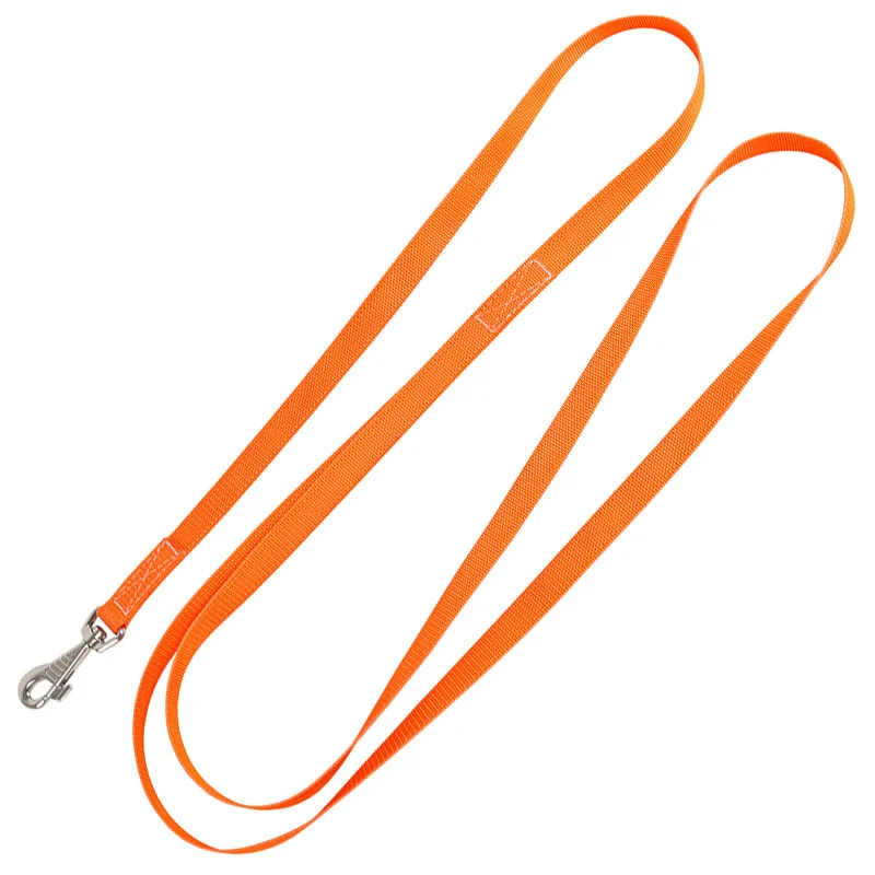 AKAH Hundeleine orange 185 cm