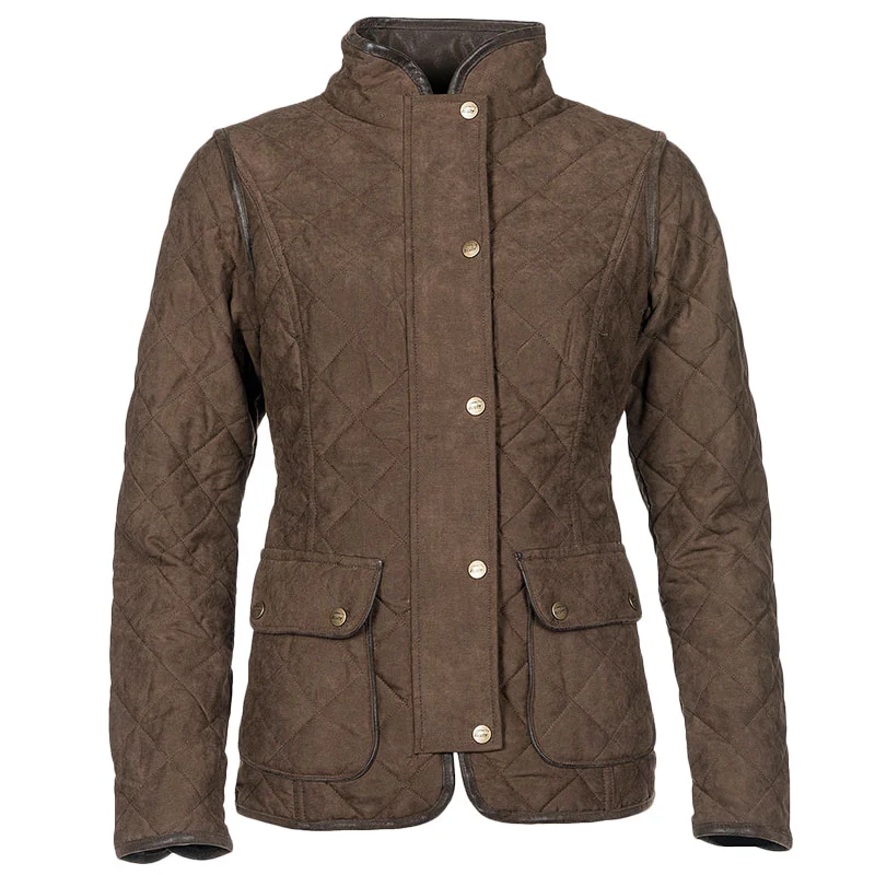 Baleno Hepburn Damen Steppjacke braun