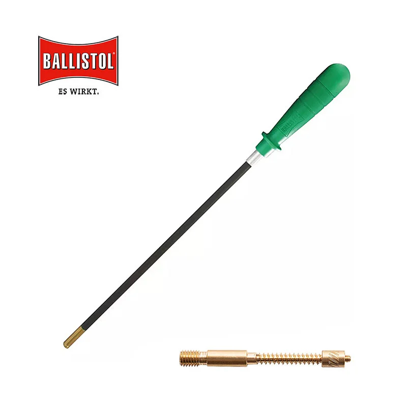 Ballistol Carbon-Putzstock kurz mit Griff & Adapter