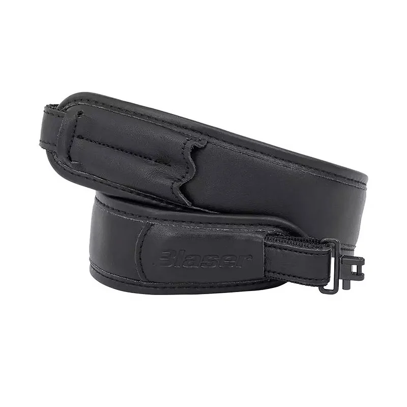 Blaser Gewehrriemen Leder schwarz
