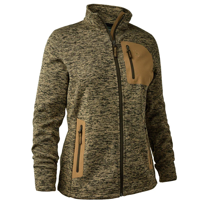 Deerhunter Sarek Damen Strickjacke braun