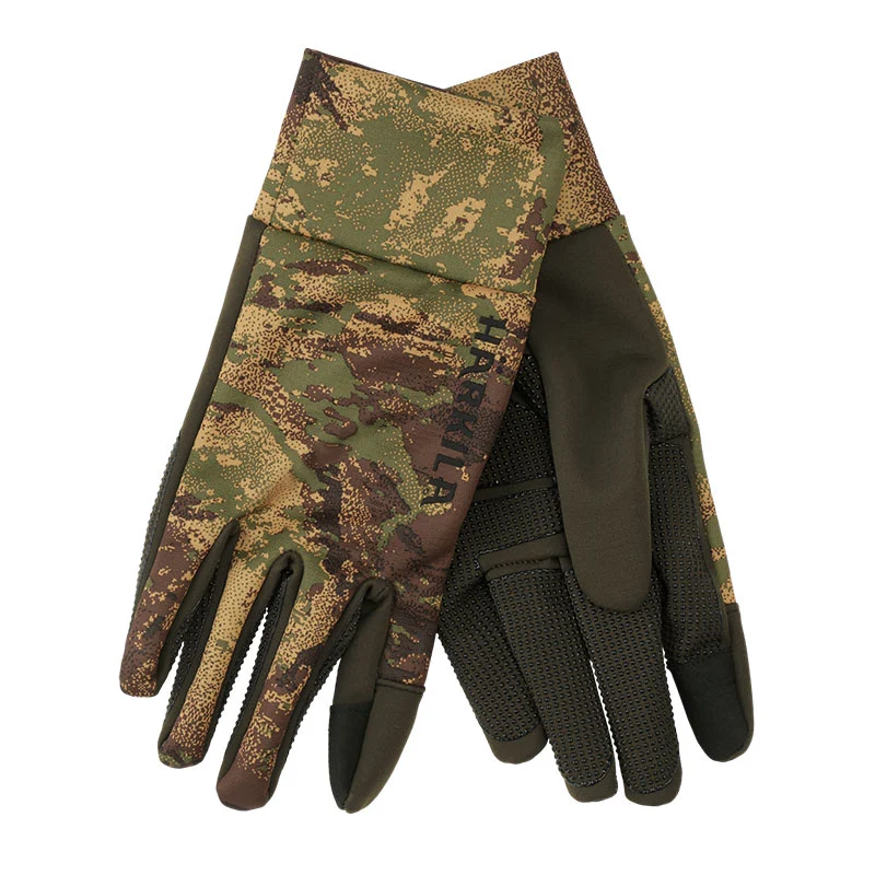 Härkila Deer Stalker Camo Fleece-Handschuhe