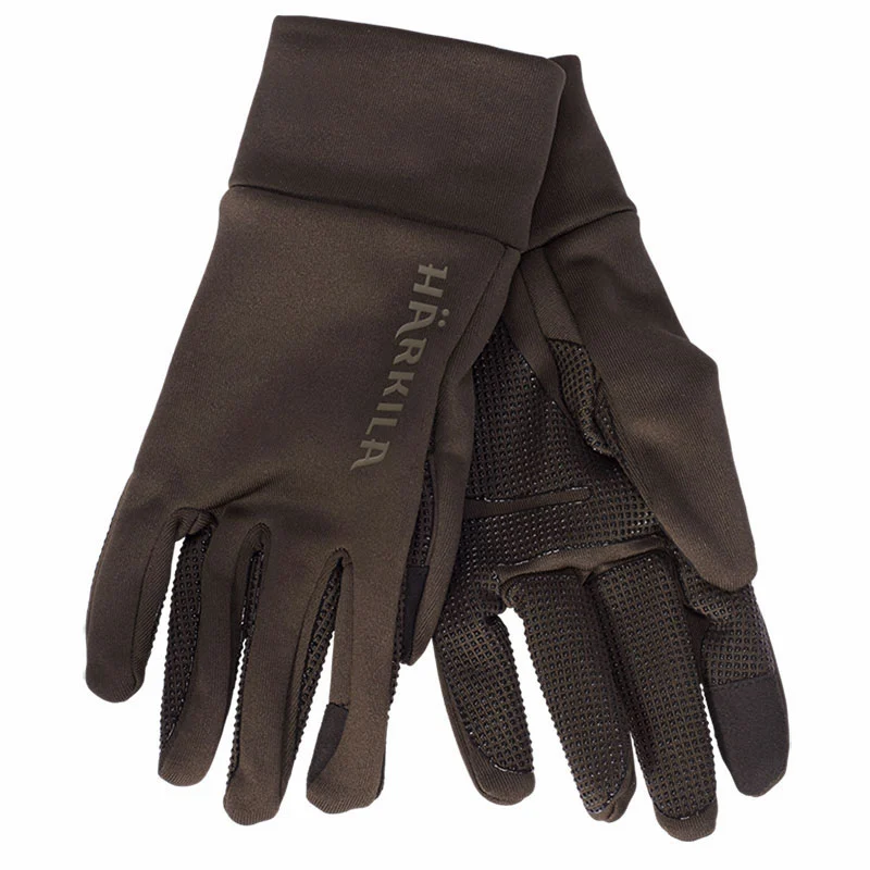Härkila Power Stretch Handschuhe braun