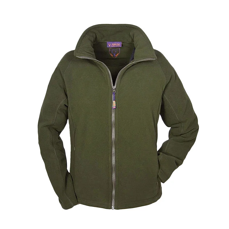 Hubertus Damen Basic Fleecejacke grün