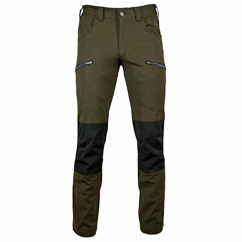 Hubertus Jagdhose Arvo oliv/schwarz