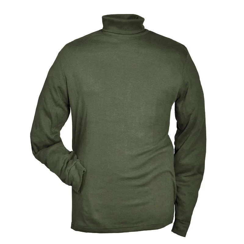 Hubertus Rollkragen-Pulli grün