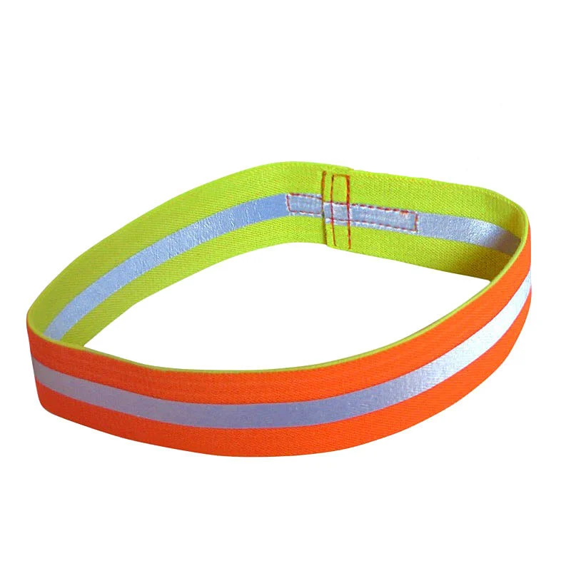 Hunde Signalband wendbar orange/gelb