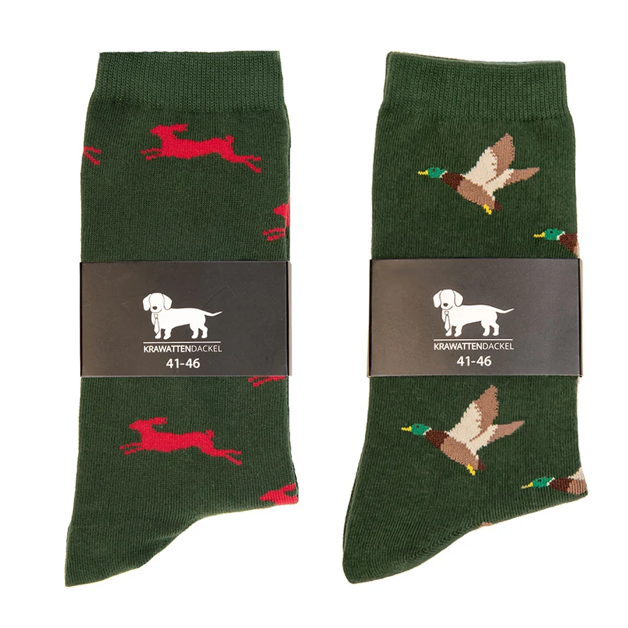 Krawattendackel Socken Hase/Ente