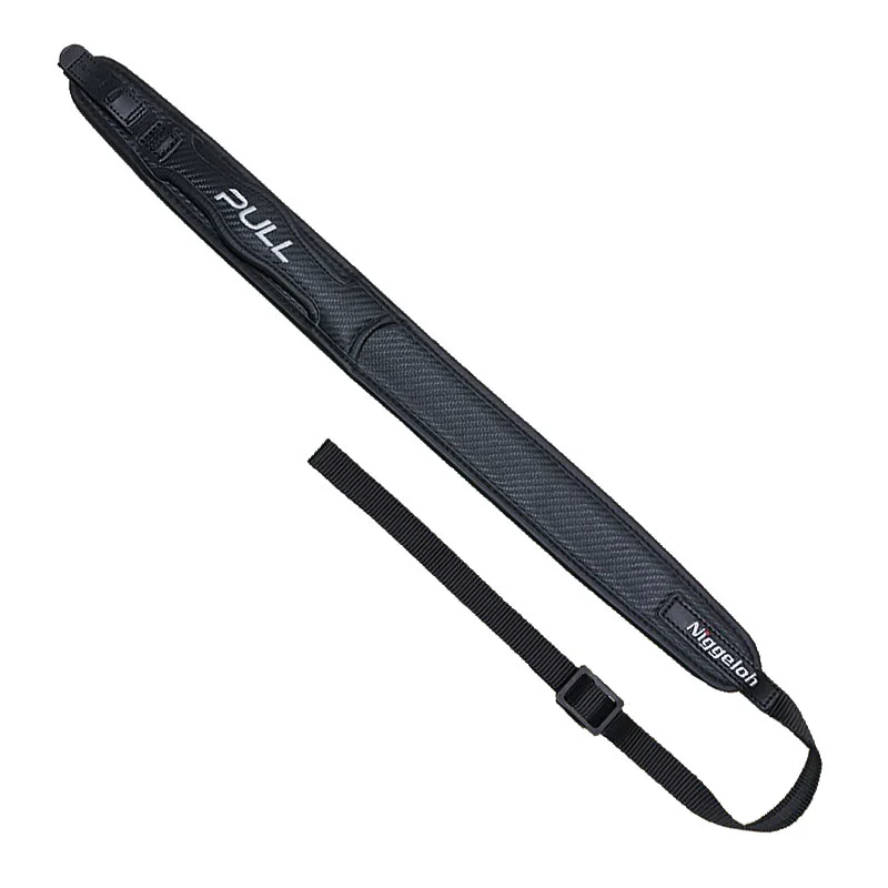 Niggeloh Gewehrgurt Pull Carbon-Leder schwarz