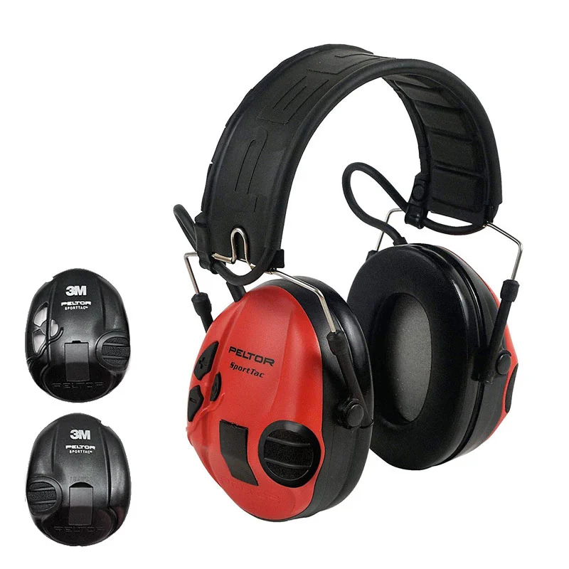 Peltor Gehörschutz SportTac rot/schwarz