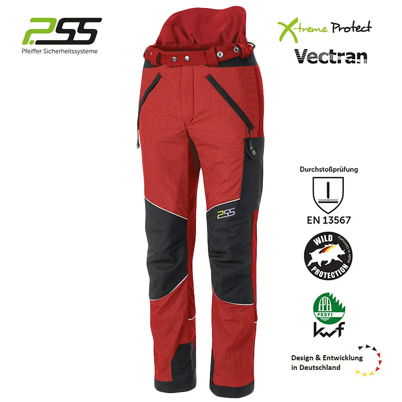 PSS X-treme Protect Sauenschutzhose rot