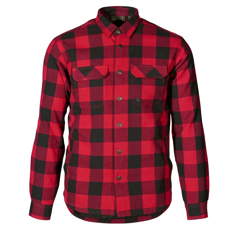Seeland Canada Holzfällerhemd rot kariert