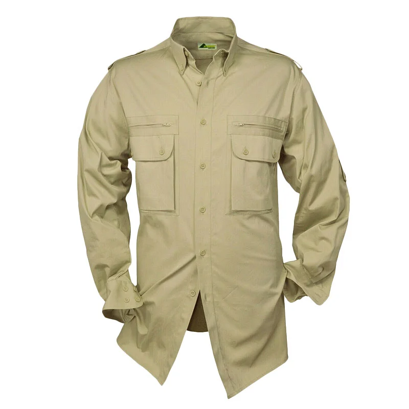 Skogen Jagdhemd Safari sand beige