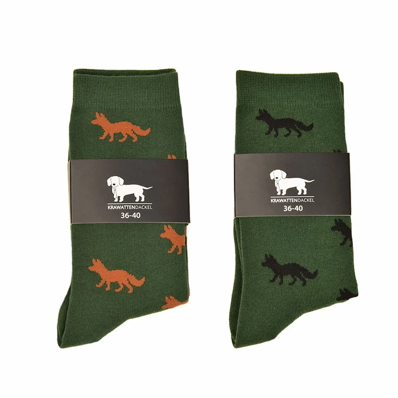 Krawattendackel Socken Fuchs