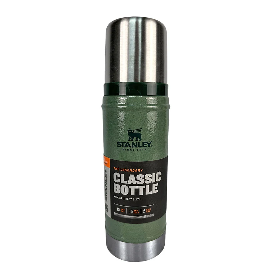 Stanley Classic Vakuum-Isolierflasche 0.47 L grün