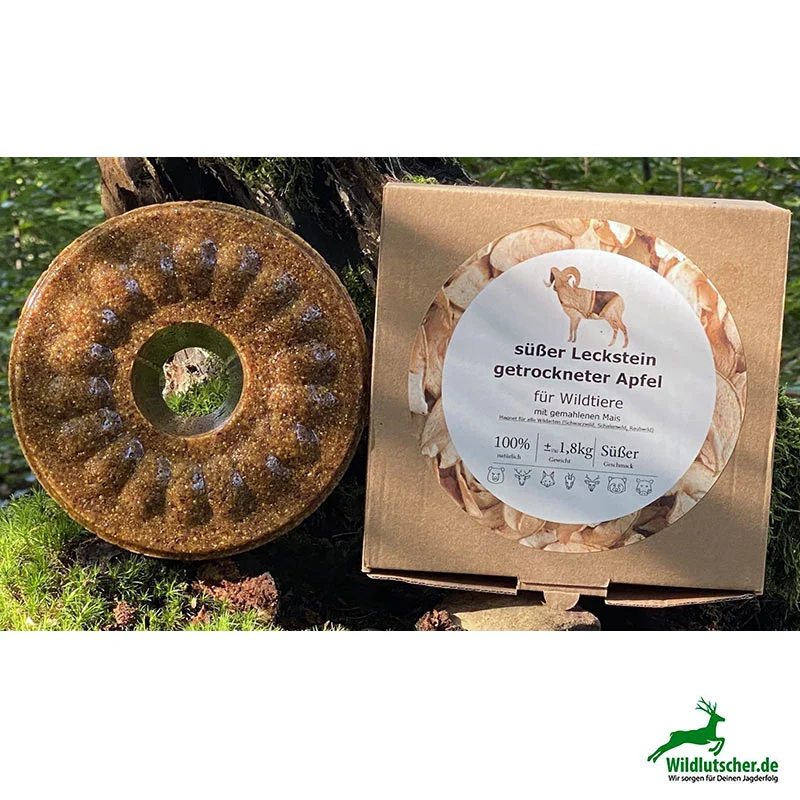 Wildlutscher Leckstein süßer Apfel