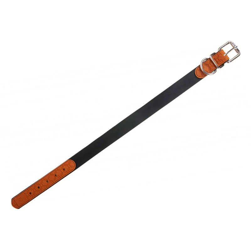 Farm-Land Hundehalsband schwarz-braun