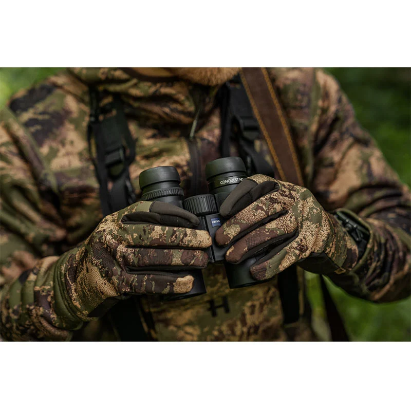 Härkila Deer Stalker Camo Fleece-Handschuhe