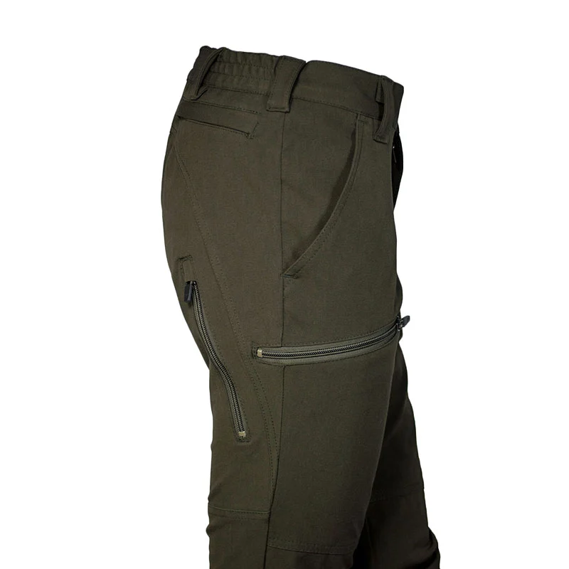 Hubertus Damen Stretch Jagdhose oliv grün