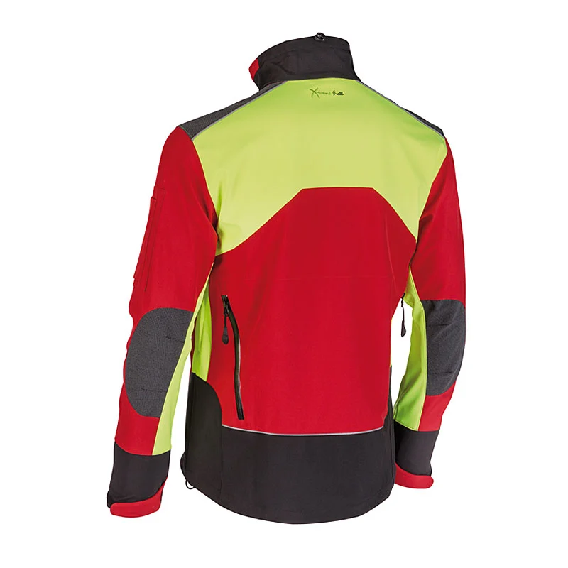 PSS X-treme Softshell Jacke rot/gelb