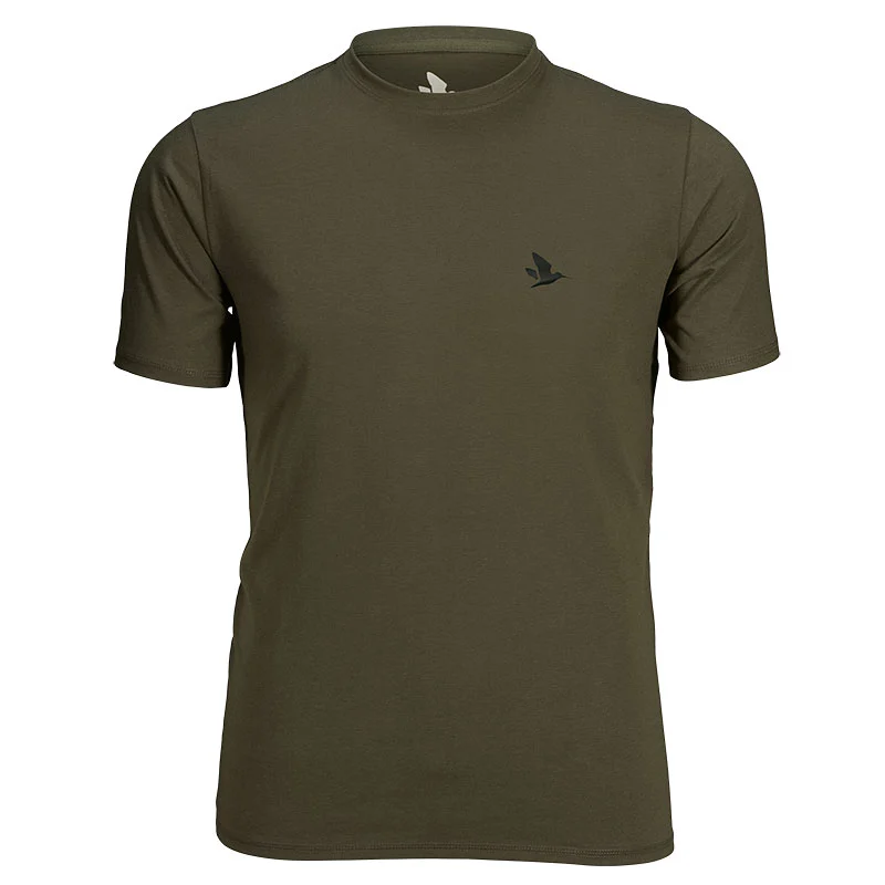 Seeland Herren T‑Shirt 2er Pack grau + grün