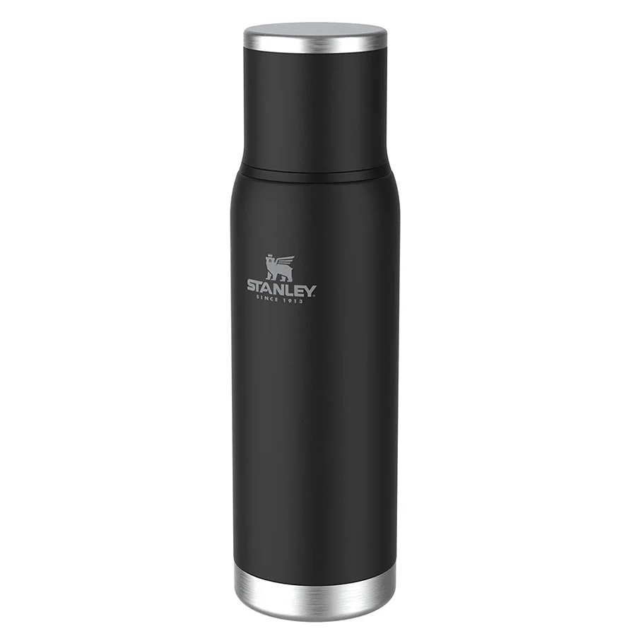 Stanley Adventure Vakuum-Isolierflasche 1 L schwarz