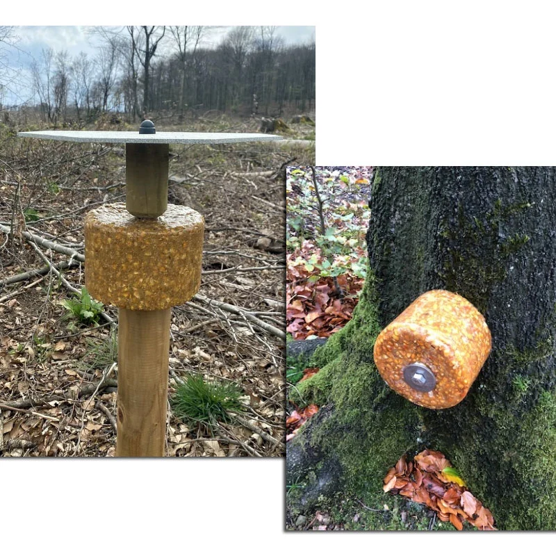 Wildlutscher Spezial Leckstein geröstete Erbsen