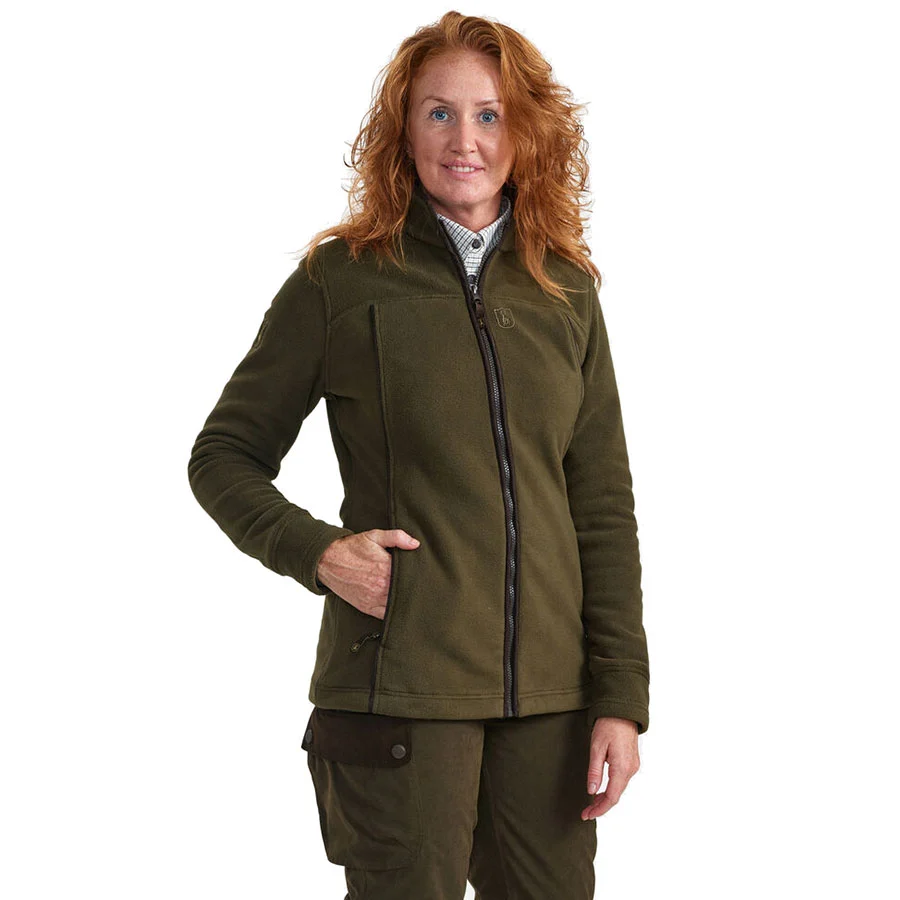 Deerhunter Eagle Damen Fleecejacke grün
