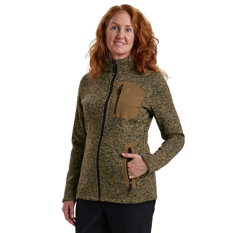 Deerhunter Sarek Damen Strickjacke braun