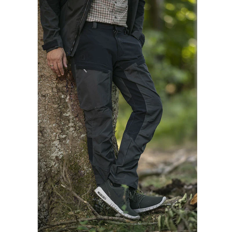 Deerhunter Strike Hose grau-schwarz